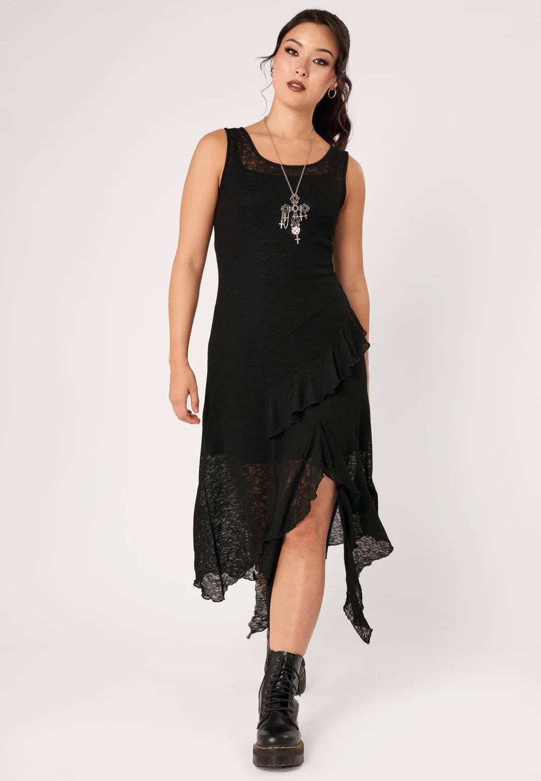 Hellbunny Mystra Black Robe