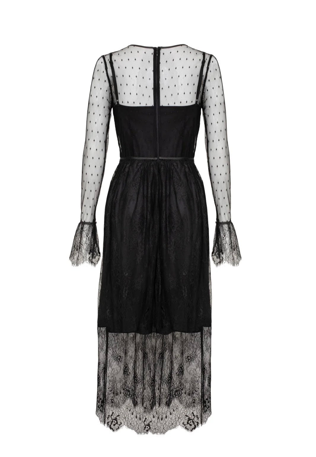 Hellbunny Dark Knight Midi Black Kleid