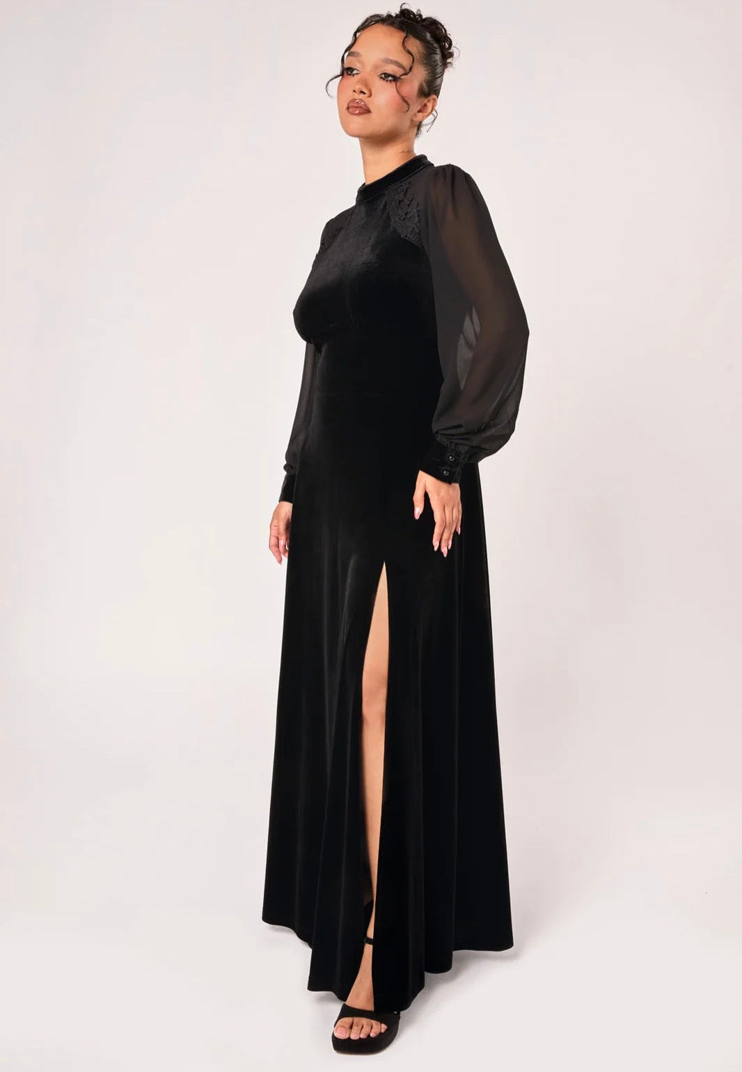 Hellbunny Siara Black Vestido