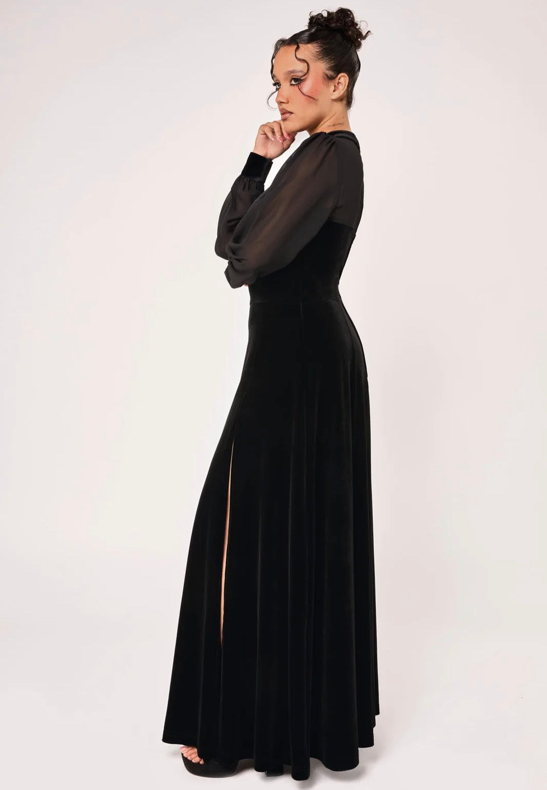 Hellbunny Siara Black Vestido
