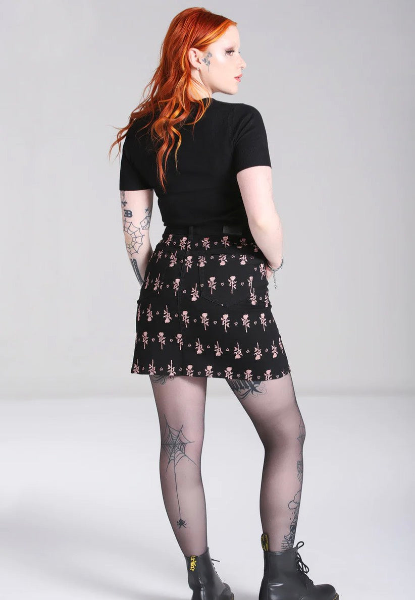 Hellbunny - The Lover Black - Skirt