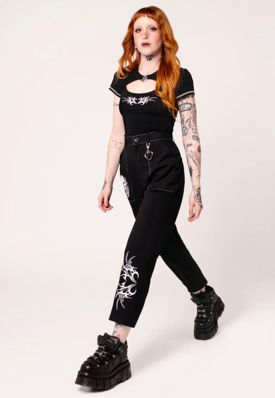Hellbunny - Auri Black  - Pants | Women-Image