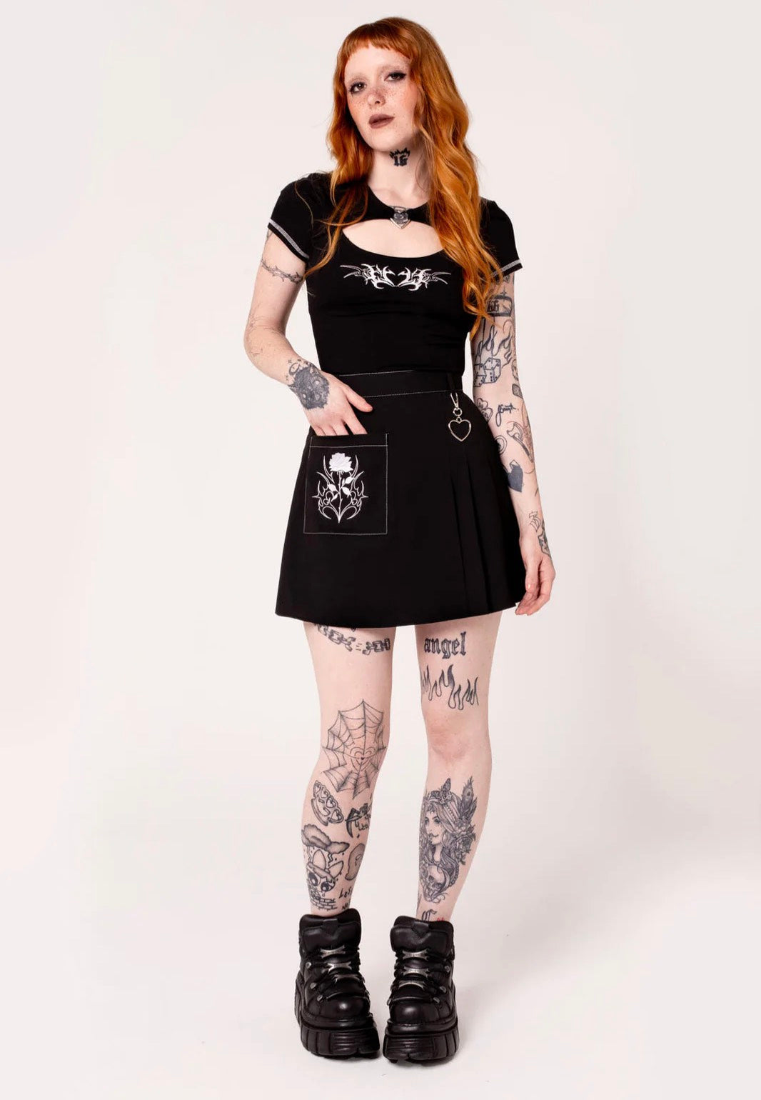 Hellbunny - Auri Black  - Skirt | Women-Image