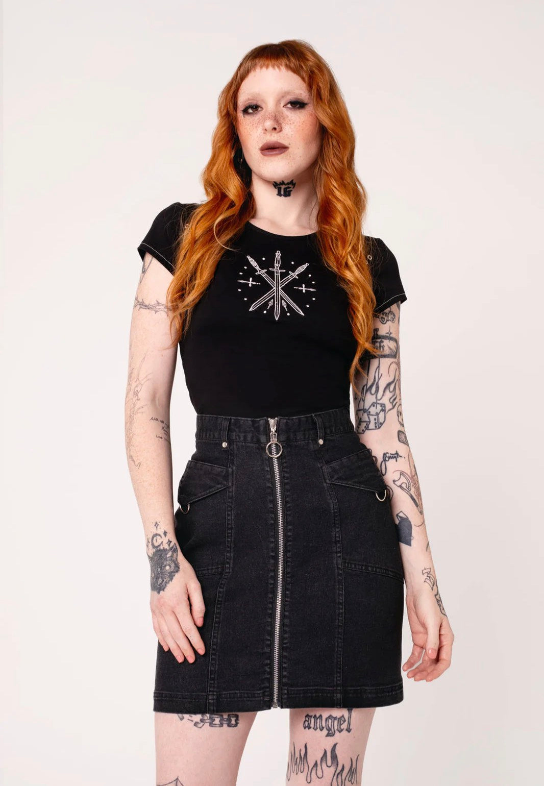 Hellbunny - Raye Black - Skirt | Women-Image