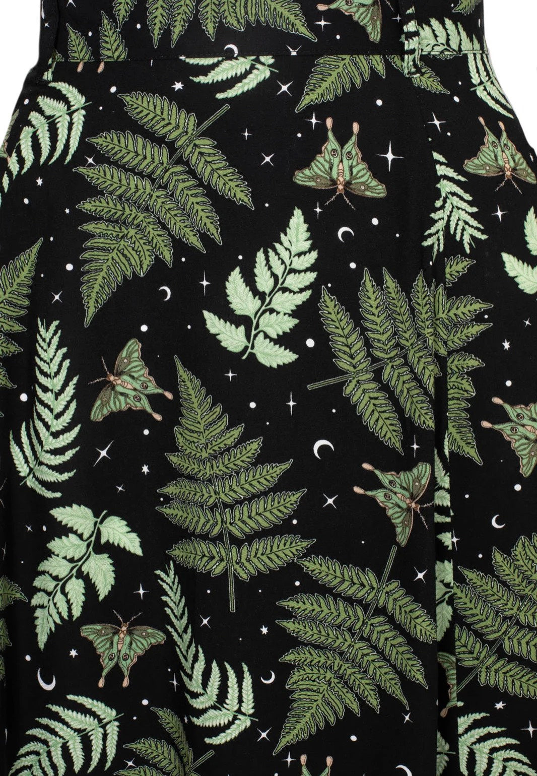 Hellbunny Gaia Midi Green Rock