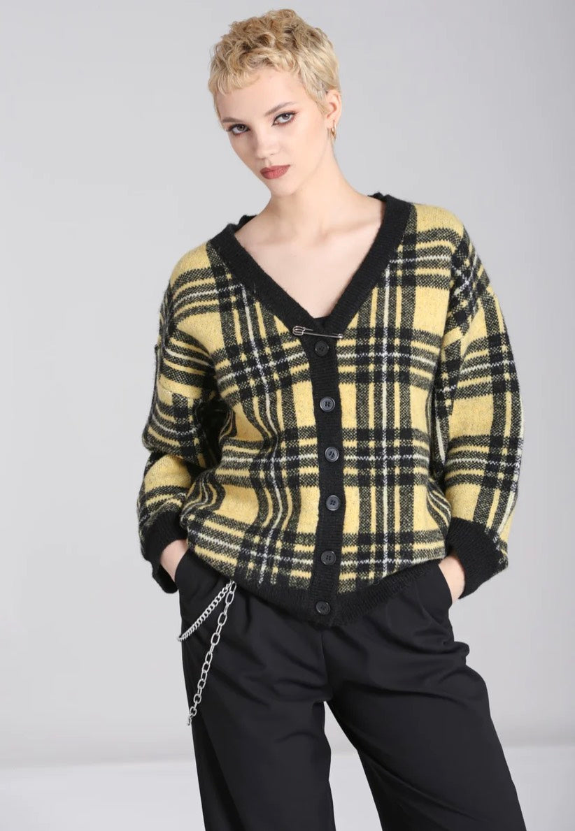 Hellbunny - Corey Yellow - Cardigan