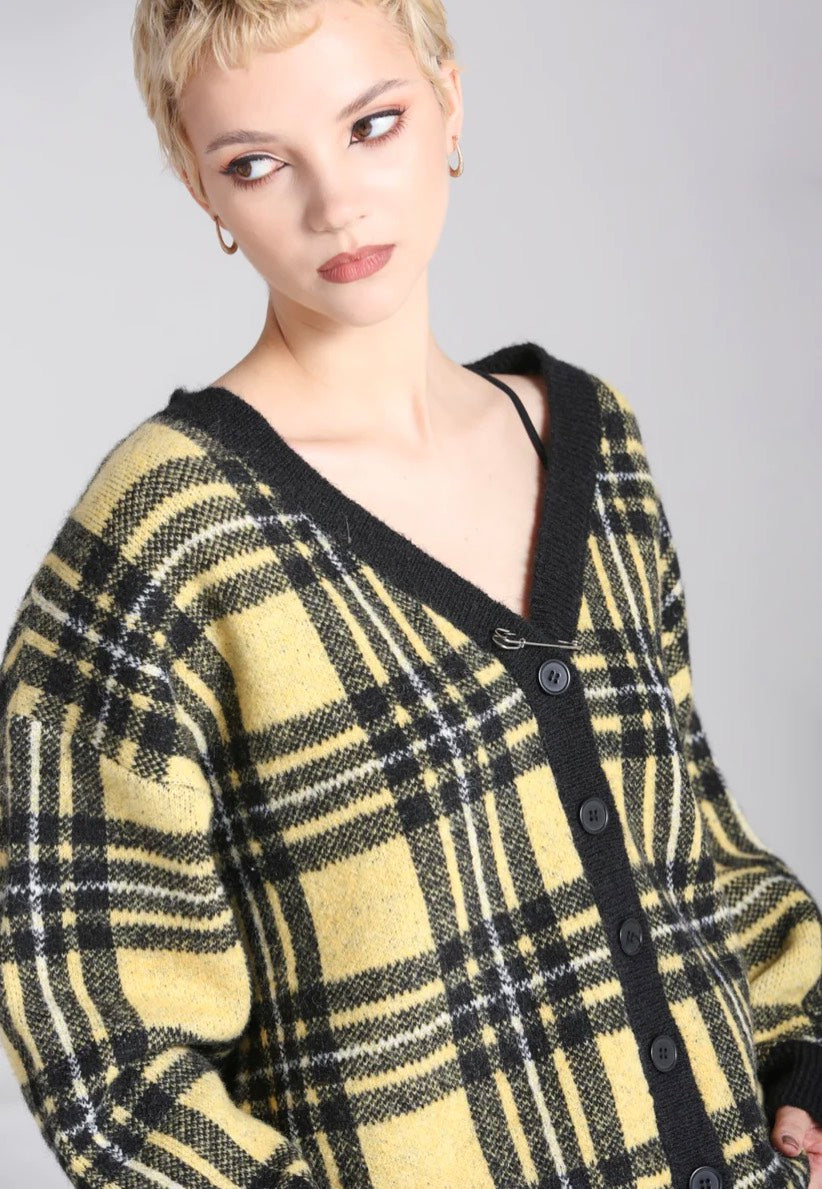 Hellbunny - Corey Yellow - Cardigan