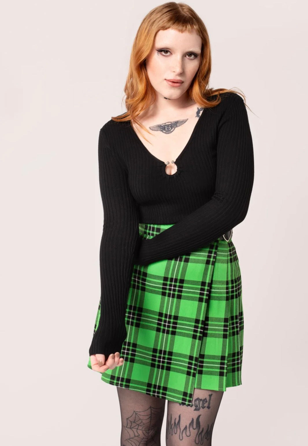 Hellbunny - Death Or Glory Black - Top | Women-Image