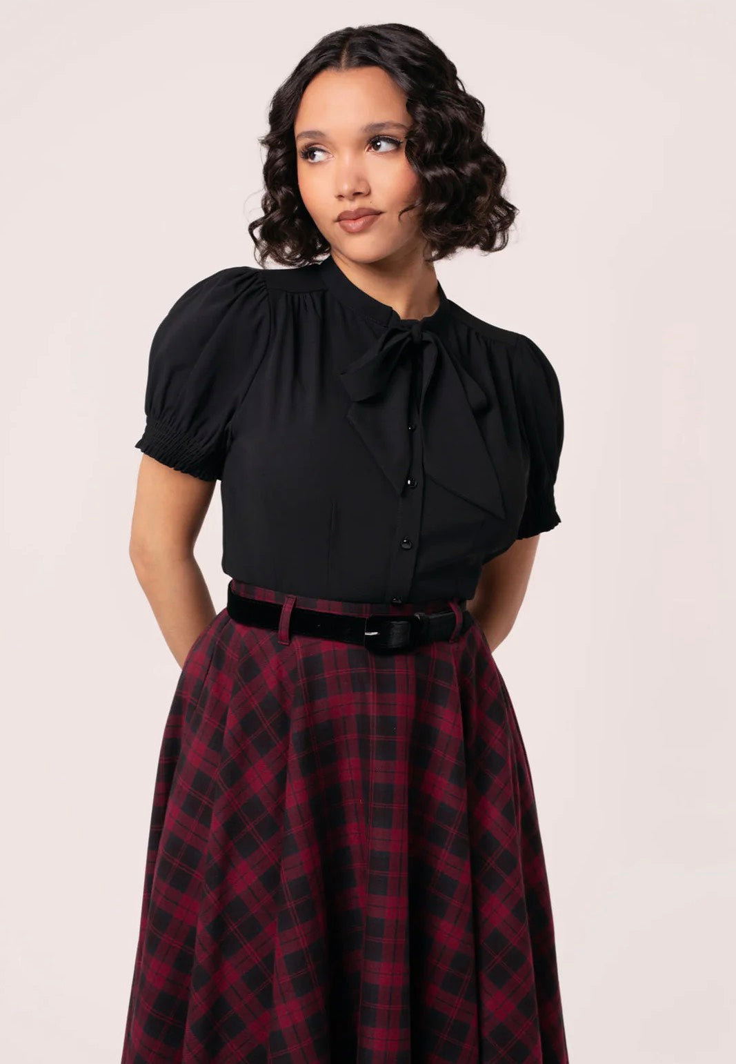 Hellbunny - Turner Black - Blouse | Women-Image