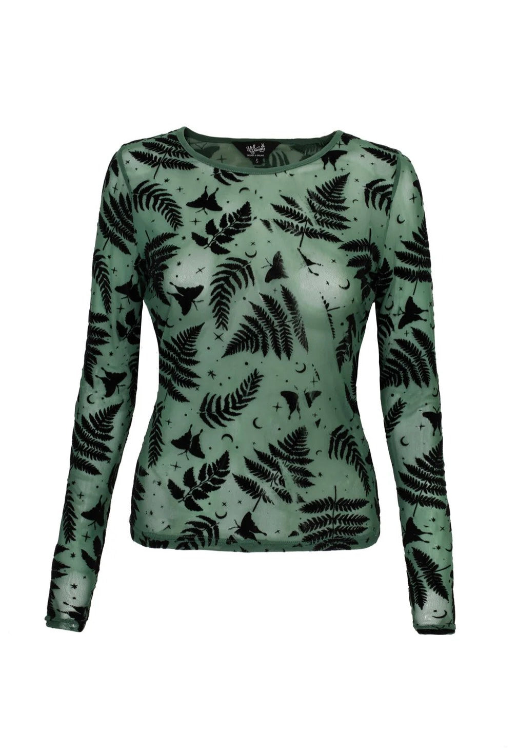 Hellbunny Fearn Green Top