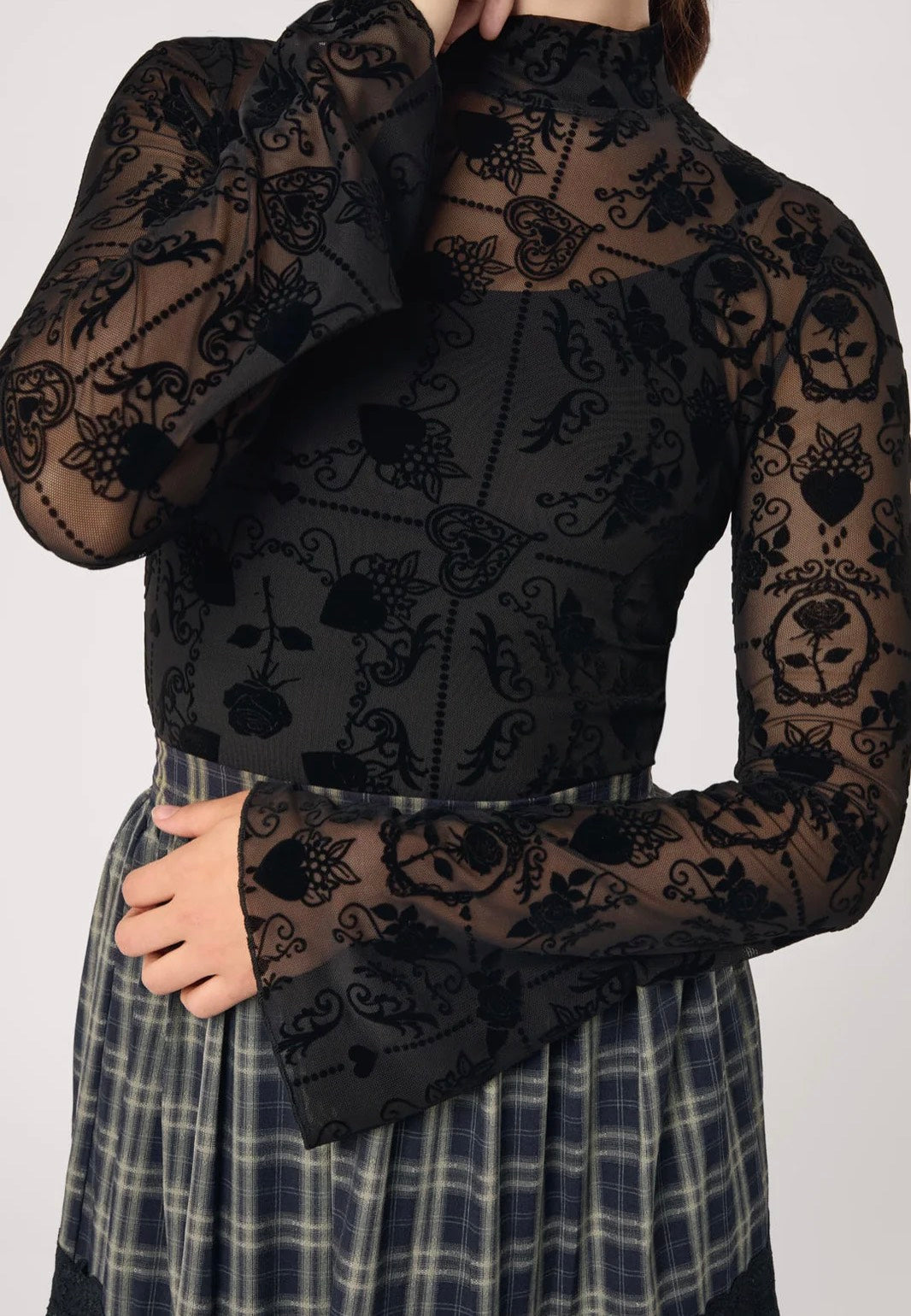 Hellbunny Esme 300 Black Top