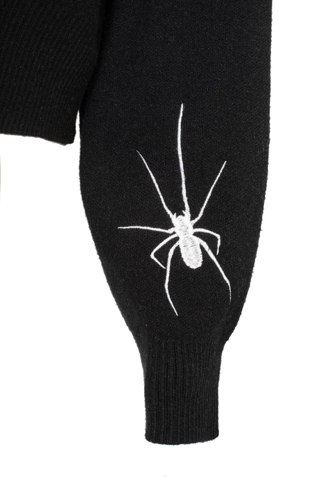 Hellbunny Spooked Black/White Cardigan