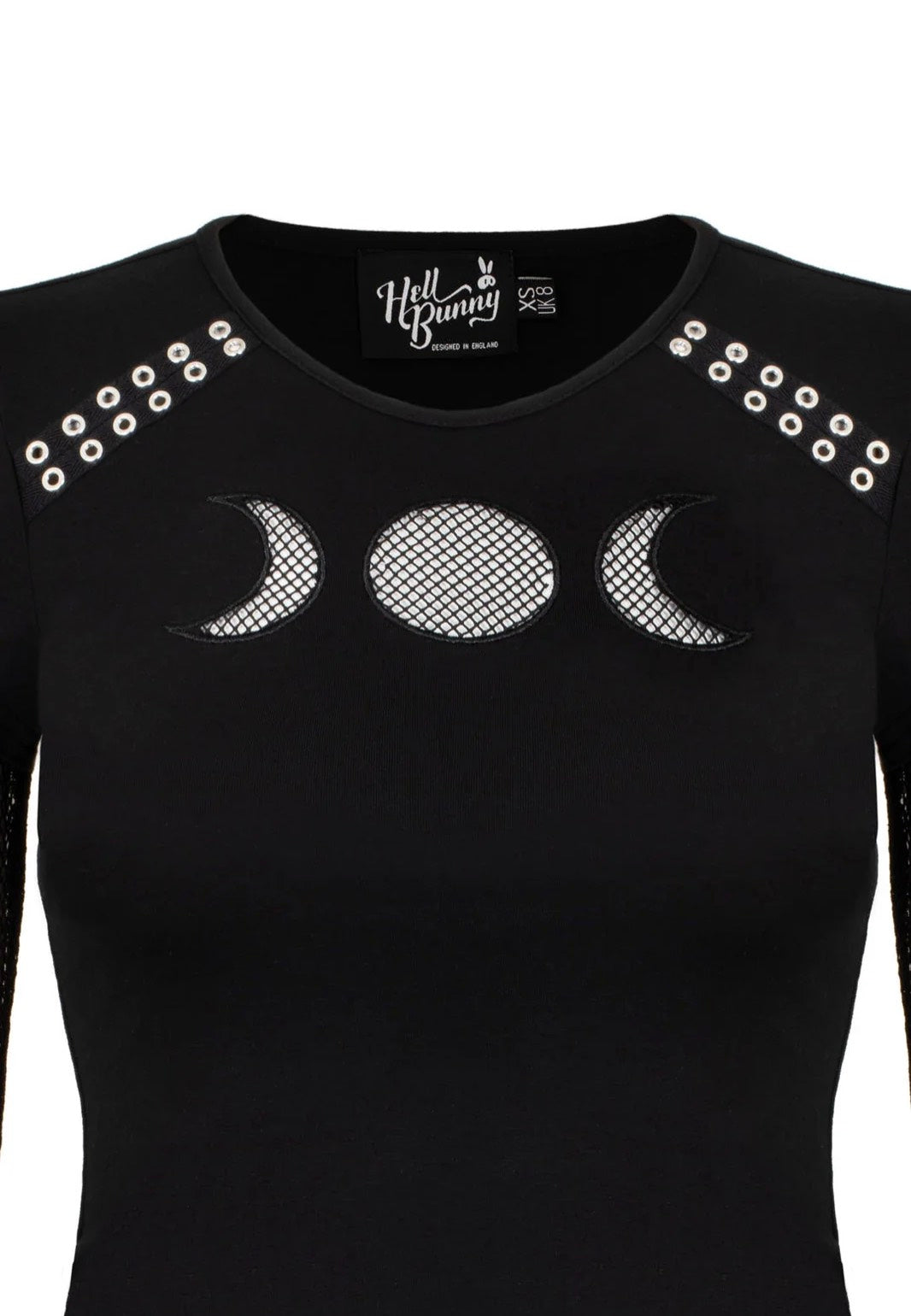 Hellbunny Nox Black Top
