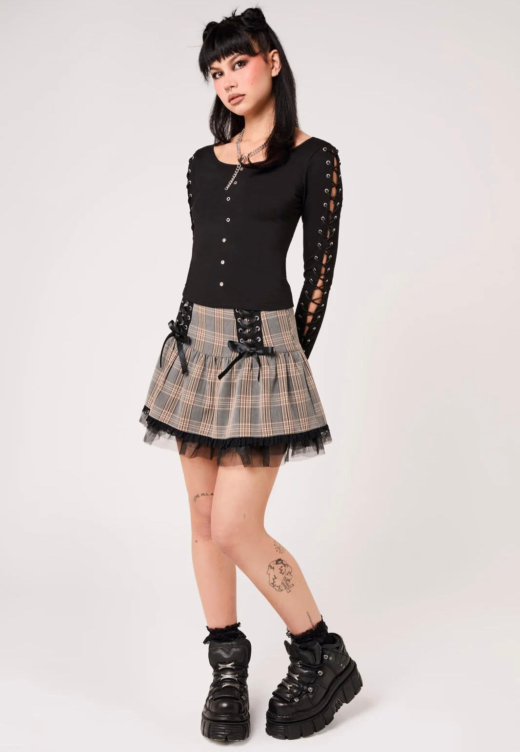 Hellbunny Grimly Black Oberteil