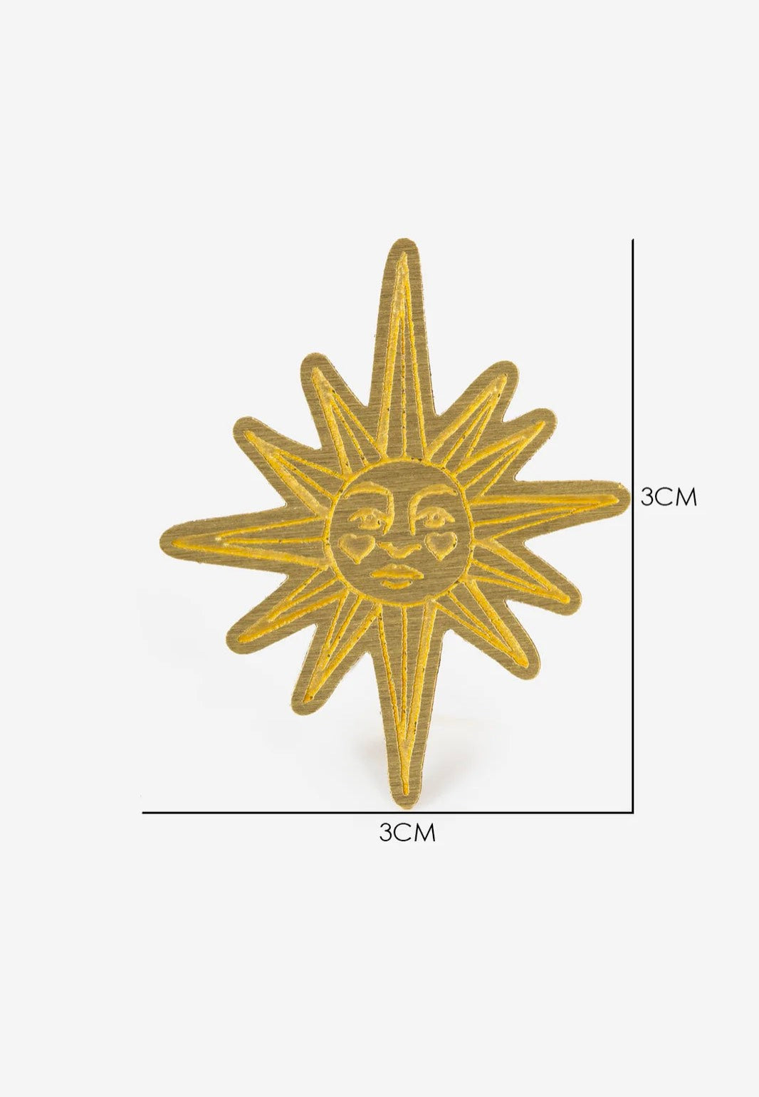 Hellbunny Sun Gold Pin