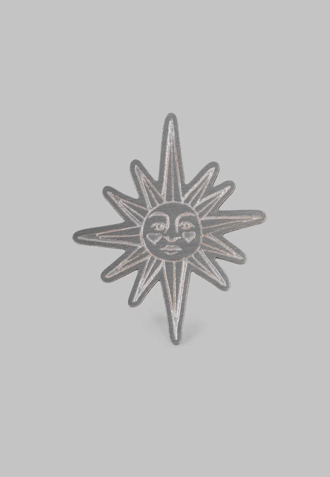 Hellbunny Sun Silver Pin