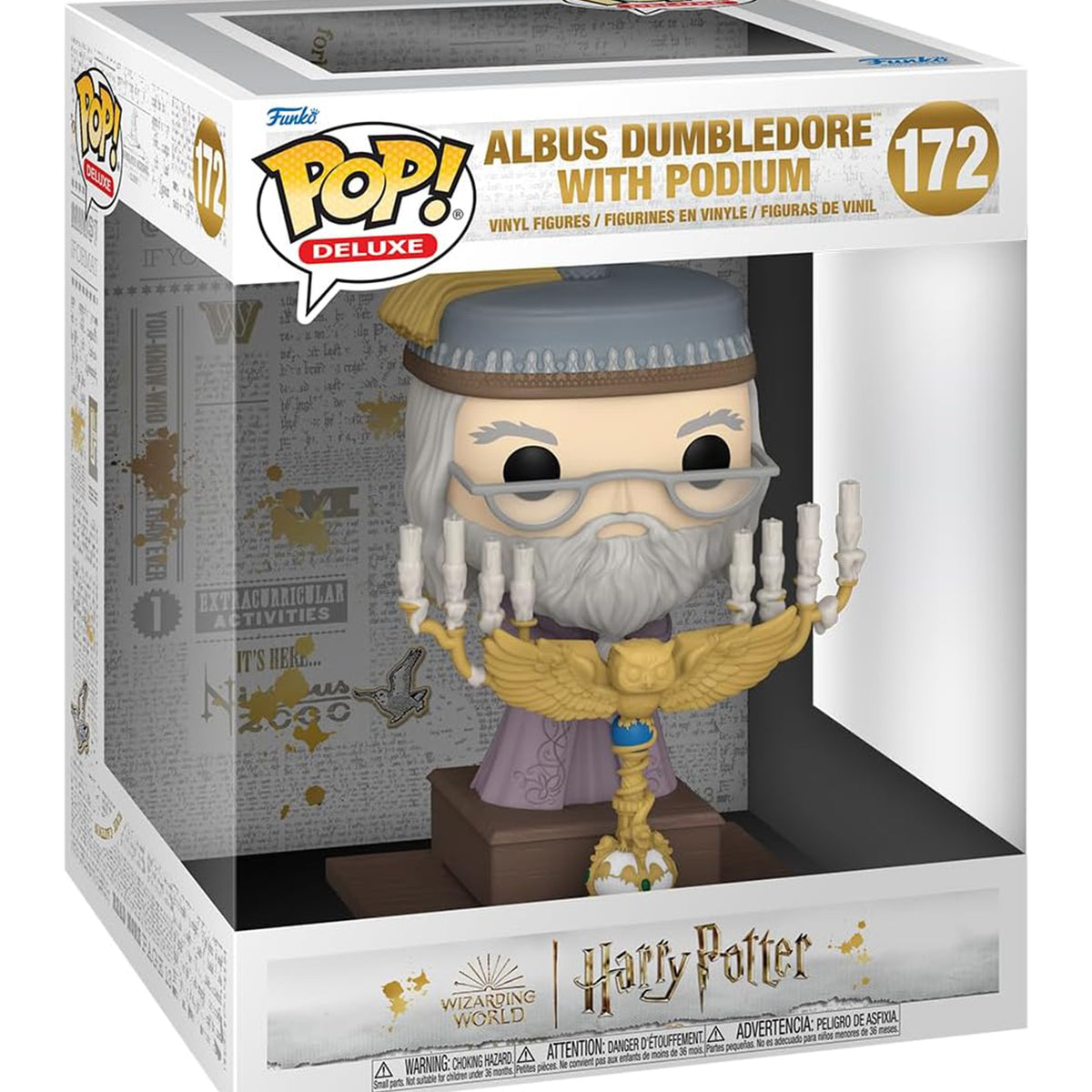 Harry Potter - Dumbledore w/Podium POP! Deluxe - Funko Pop
