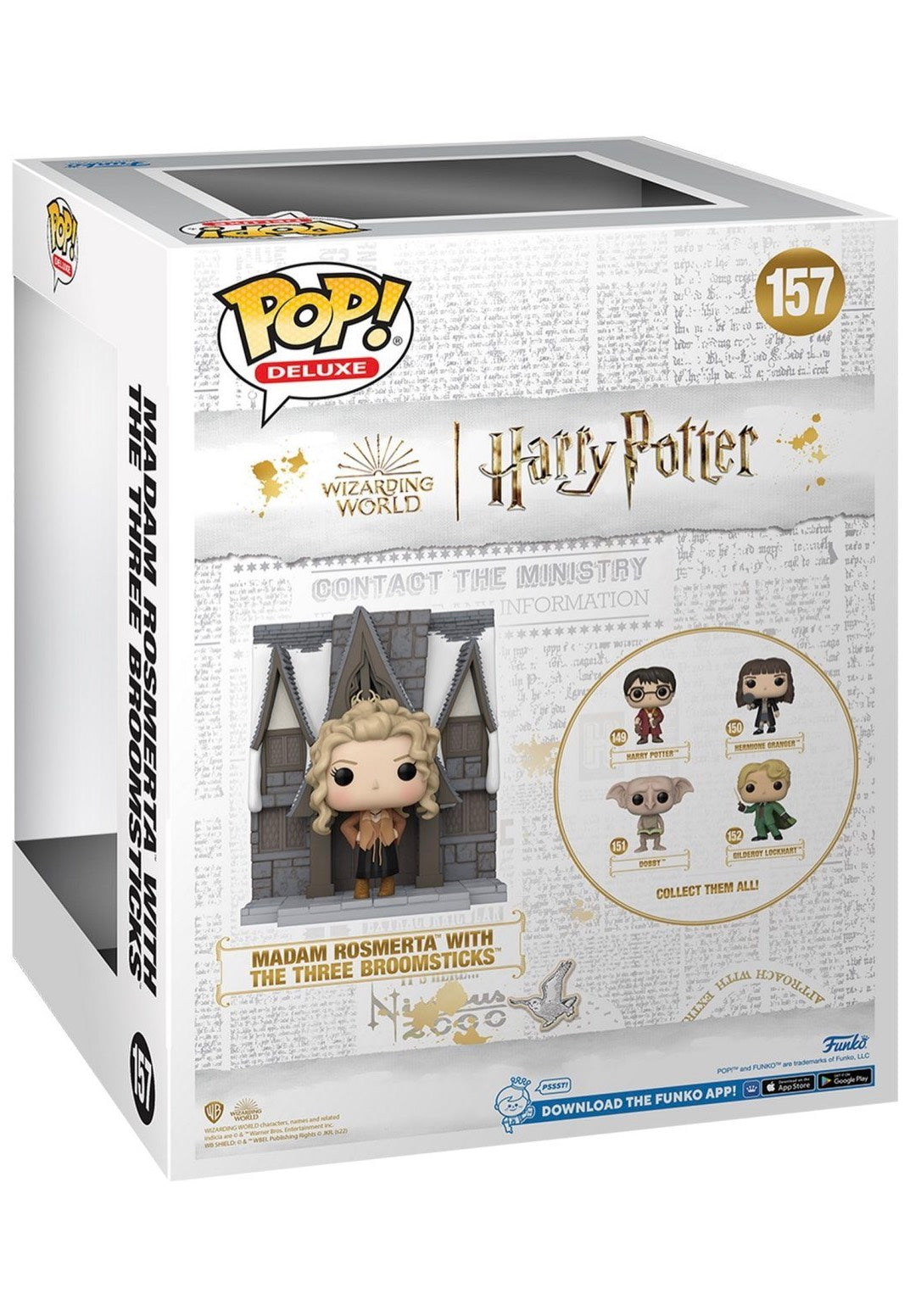 Harry Potter - Hogsmeade: 3 Broomsticks w/Madam Rosmerta POP! Deluxe -