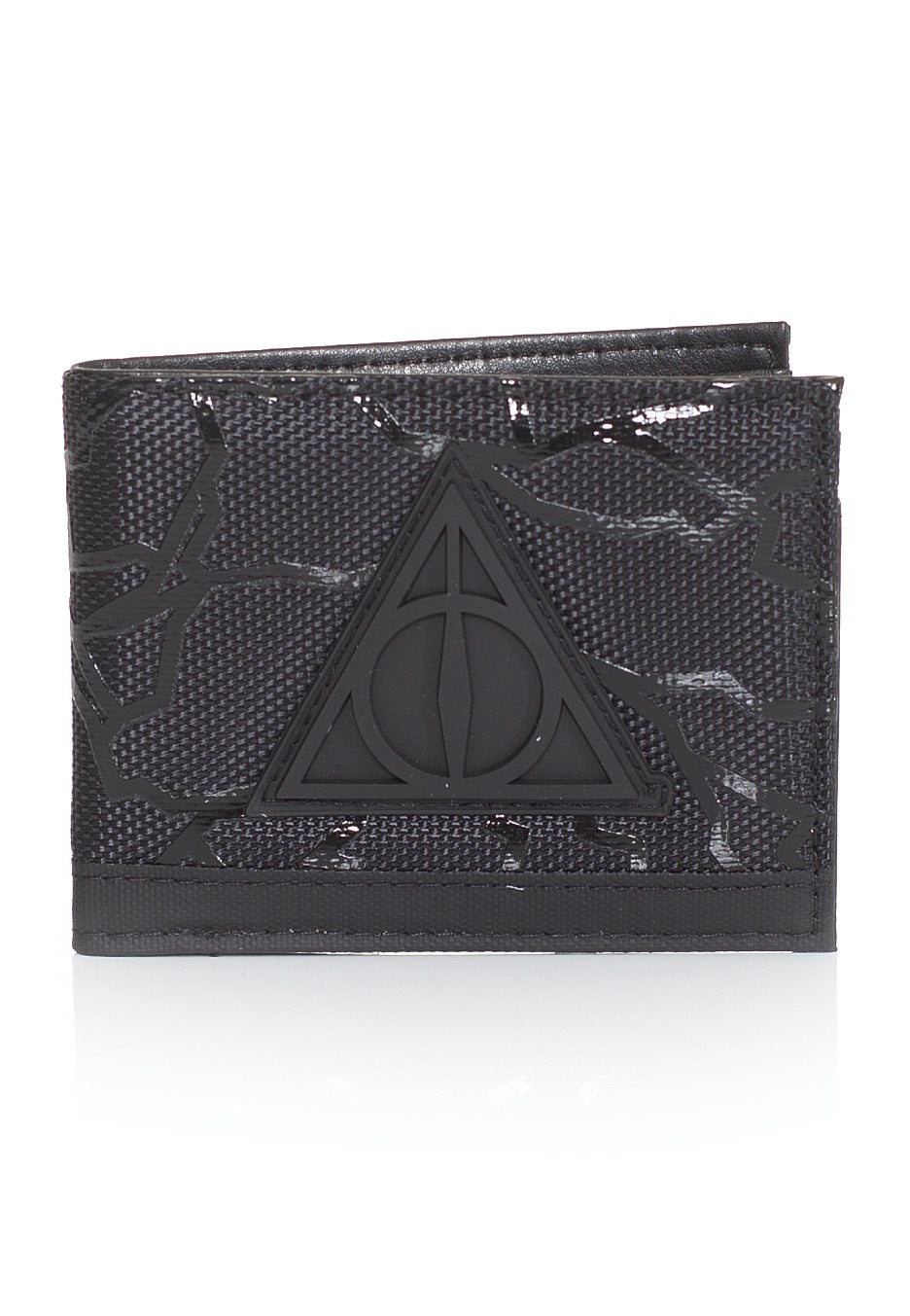 Harry Potter - Black on Black Web UV Print Bifold - Wallet | Neutral-Image