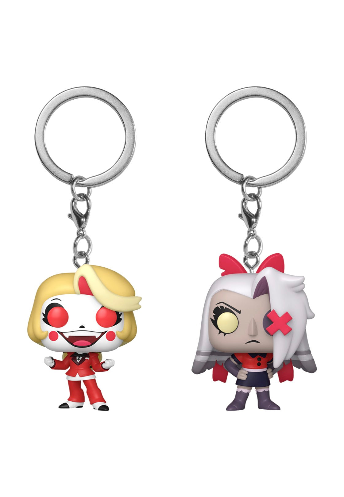 Hazbin Hotel - Charlie & Vaggie Pack Of 2 POP! - Keychain | Neutral-Image
