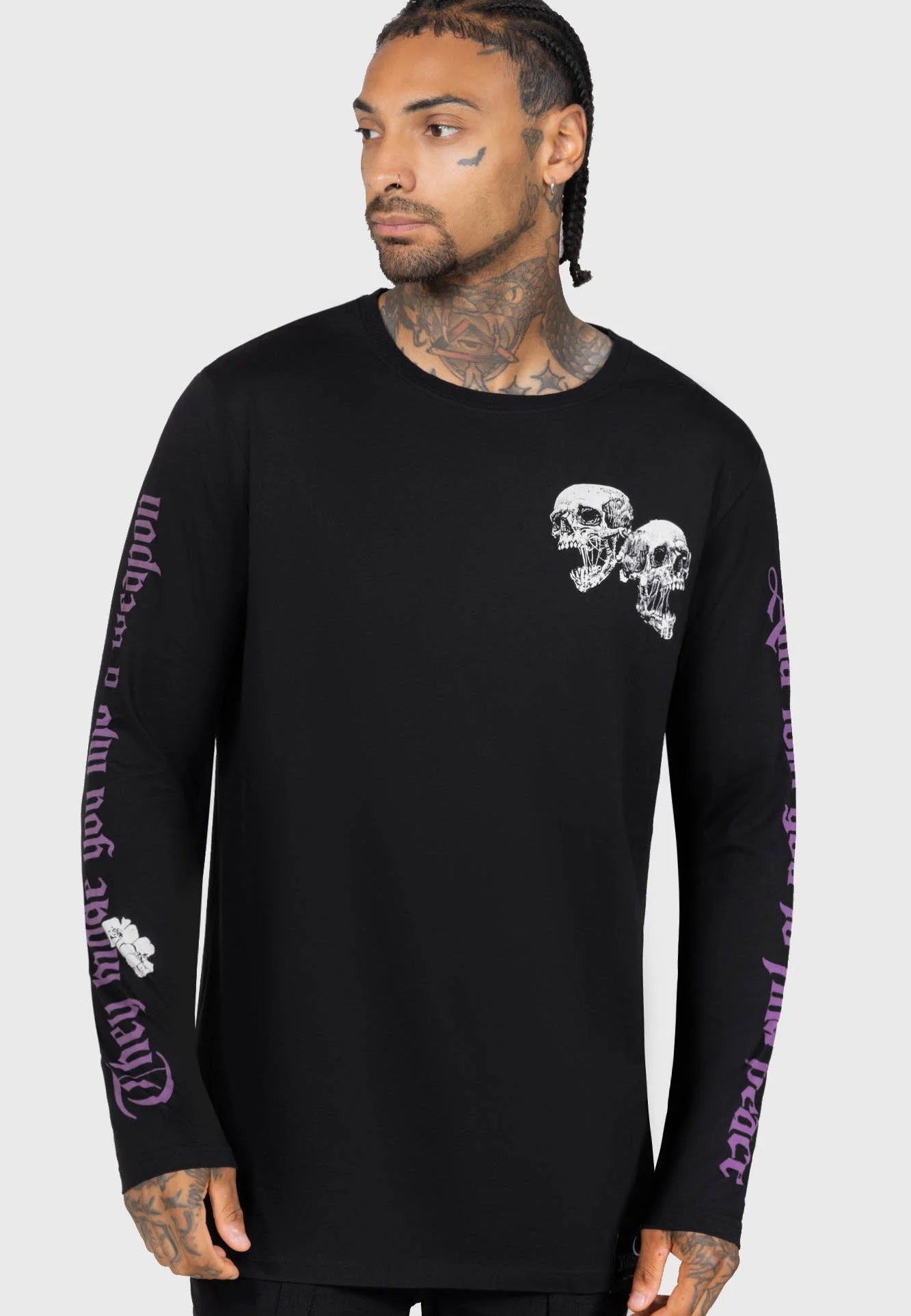 Killstar - Heal Your Heart Black - Longsleeve | Men-Image