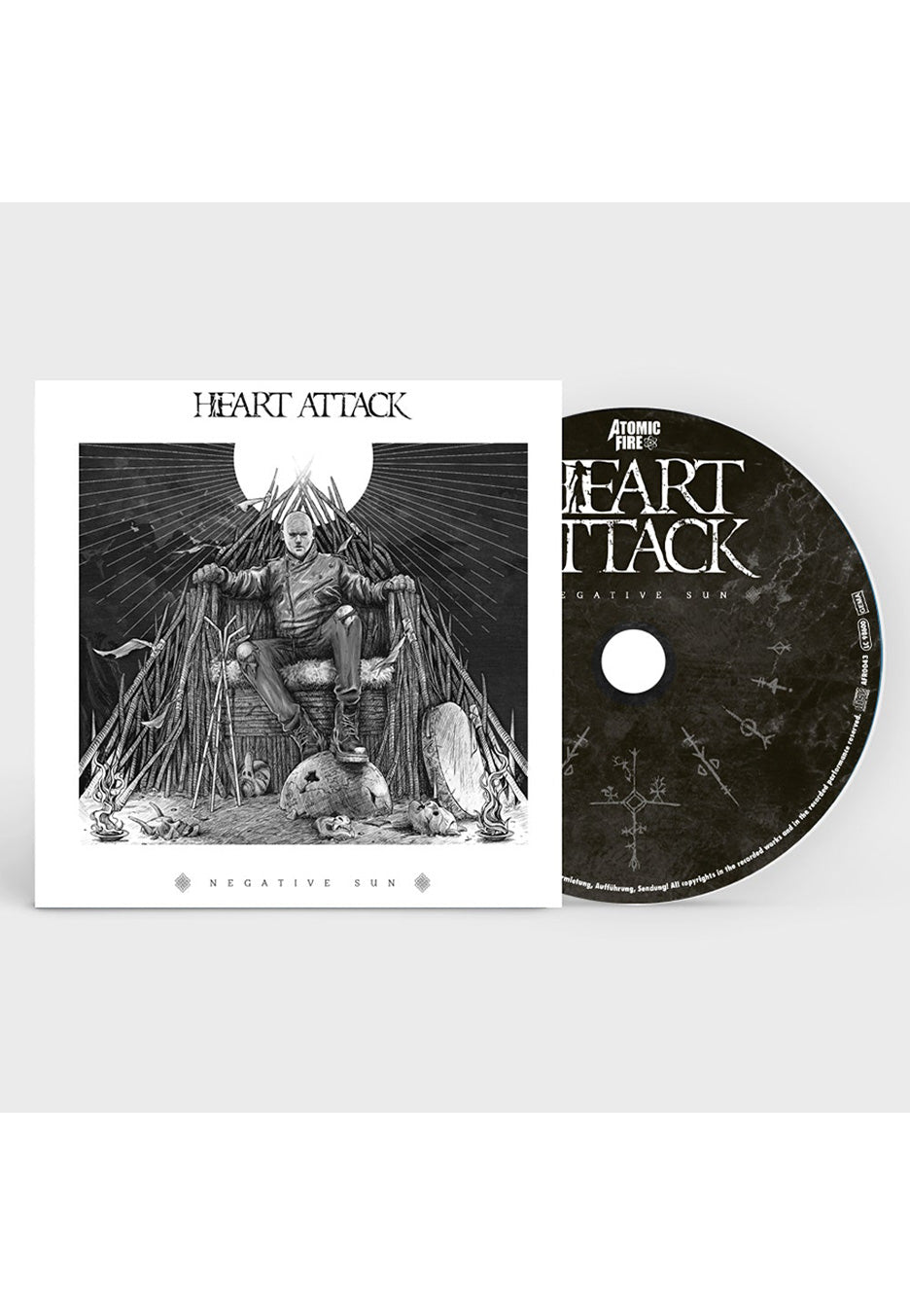 Heart Attack - Negative Sun - Digipak CD