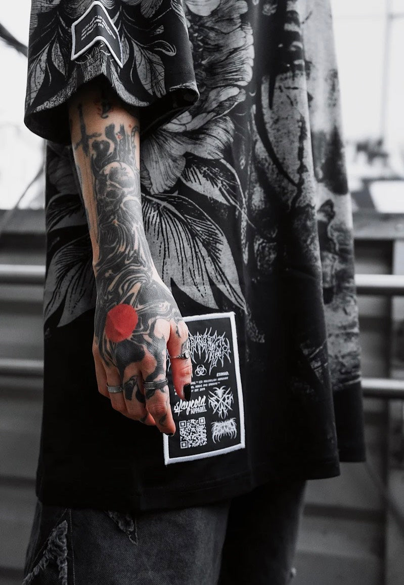 Stay Cold Apparel - Heart Like Winter Oversized - T-Shirt | Neutral-Image