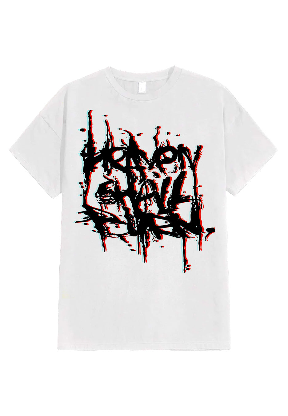 Heaven Shall Burn - 3D Logo White - T-Shirt