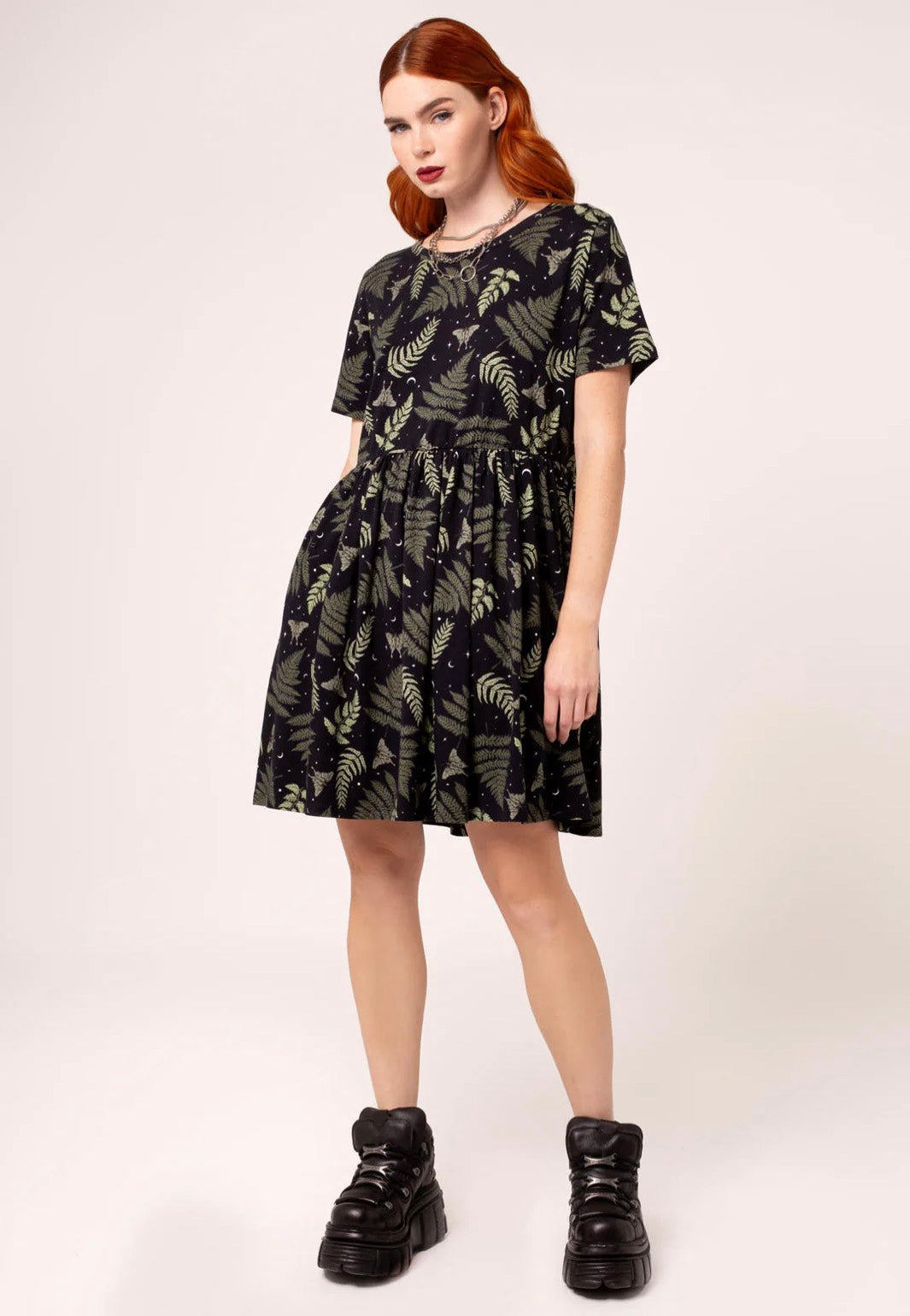 Hellbunny - Gaia Mini Black - Dress | Women-Image
