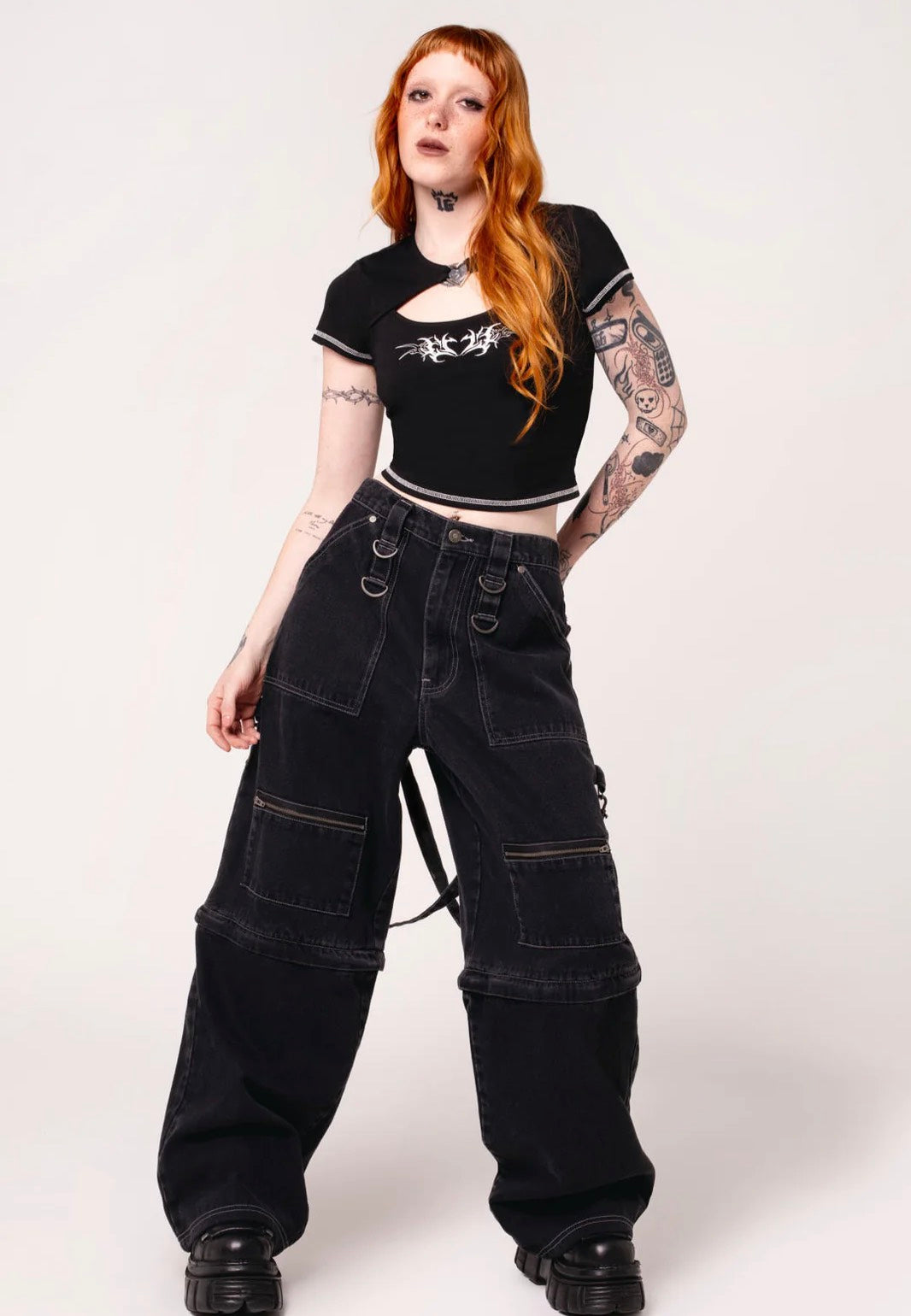 Hellbunny - Sid X Black  - Jeans | Women-Image