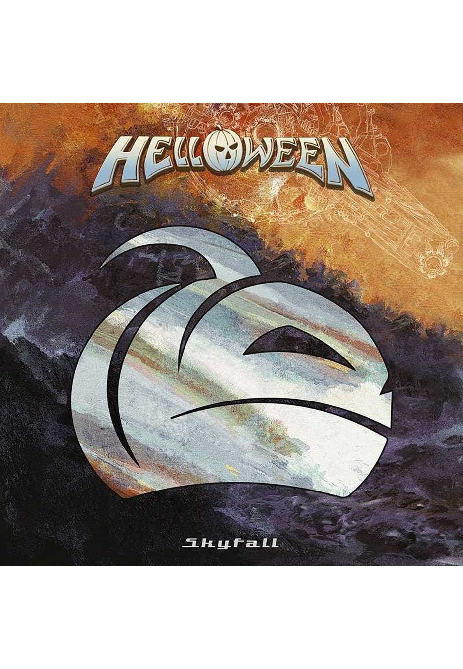 Helloween - Skyfall Ltd. Orange/Black Inkspot - Colored Mini Vinyl