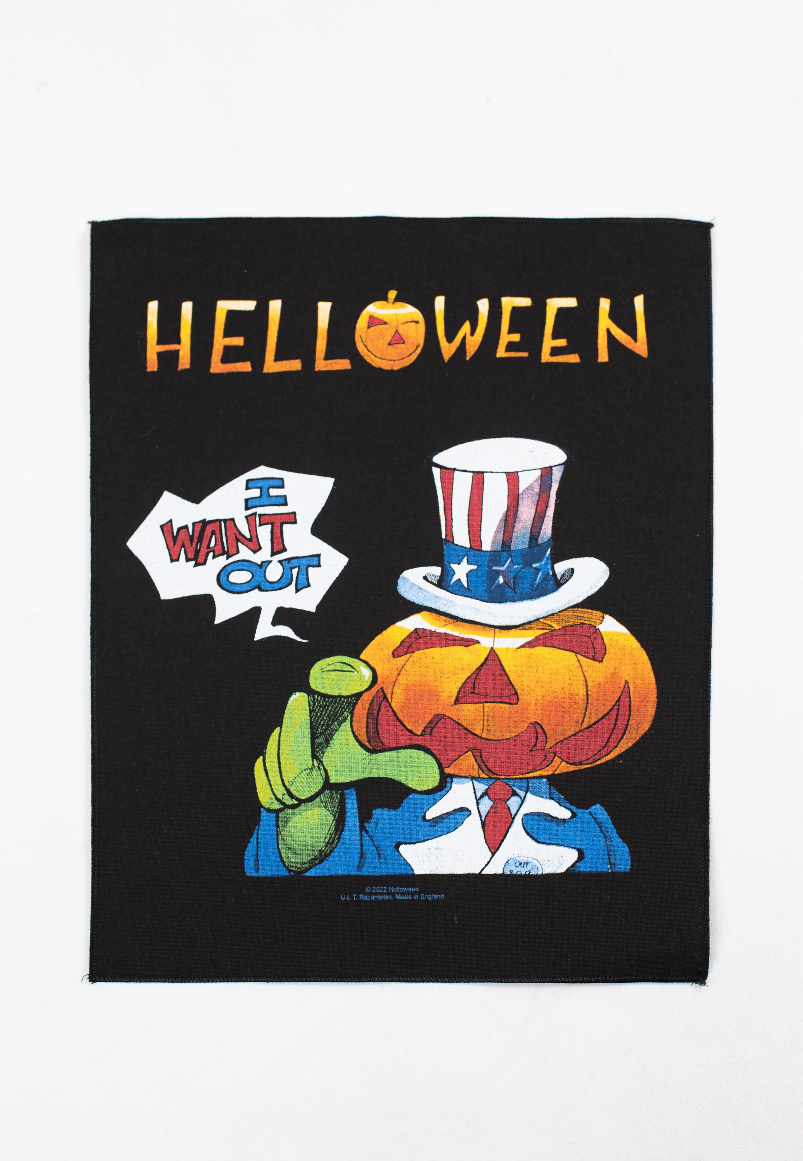 Helloween - I Want Out - Backpatch | Neutral-Image