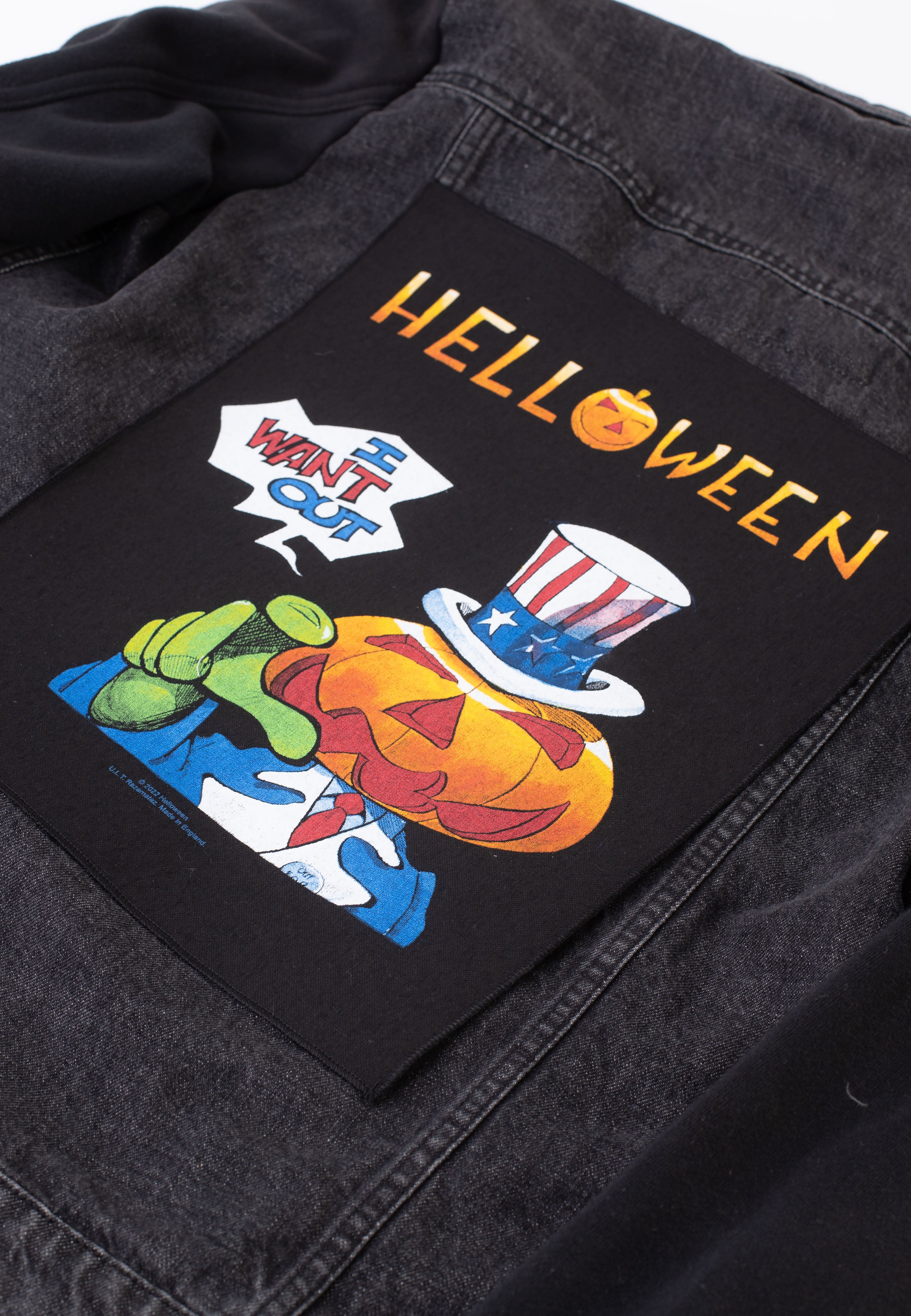 Helloween - I Want Out - Backpatch | Neutral-Image