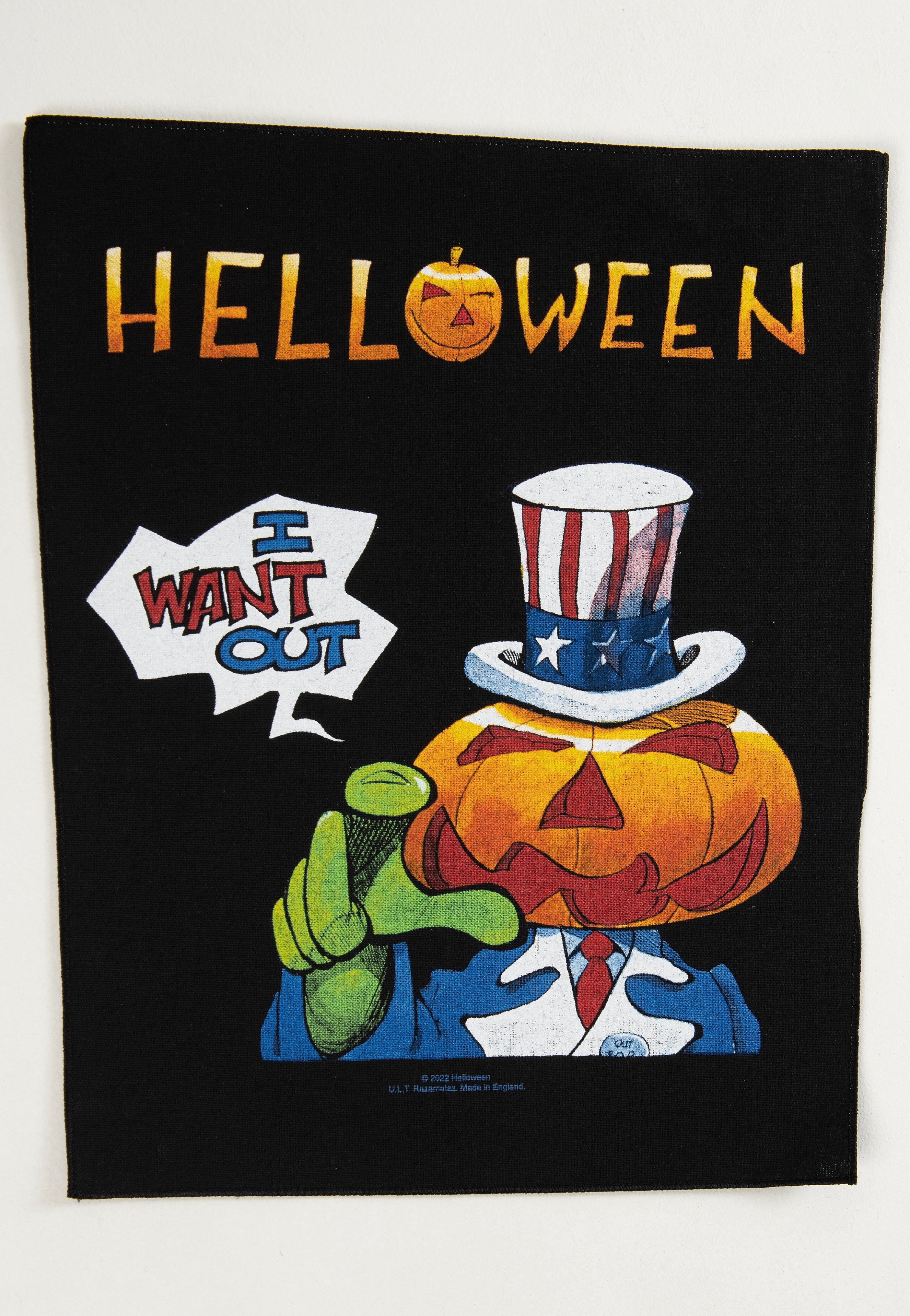 Helloween - I Want Out - Backpatch
