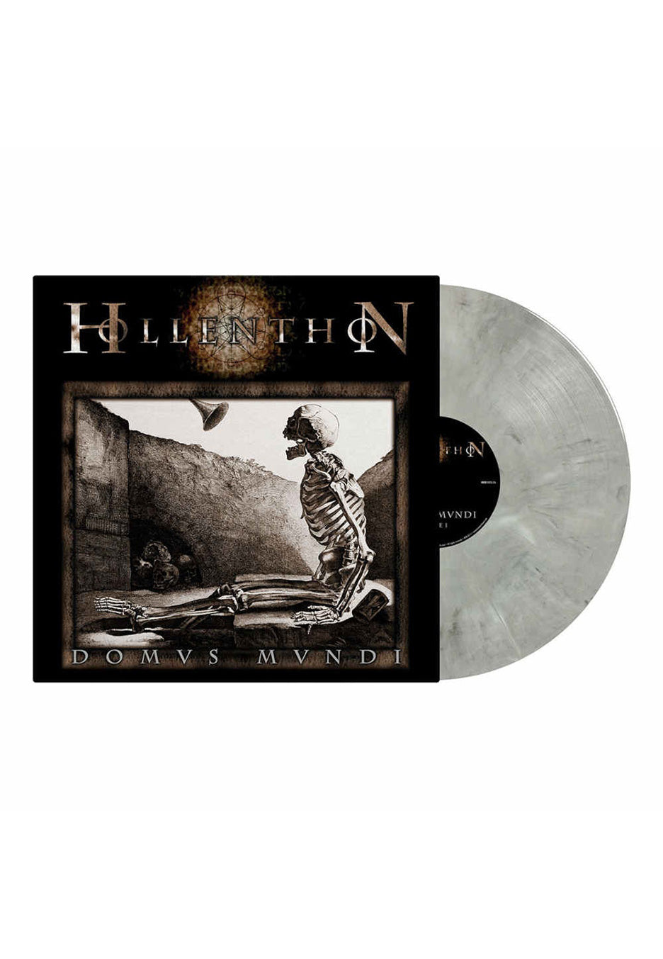 Hollenthon - Domus Mundi Grey Black - Marbled Vinyl