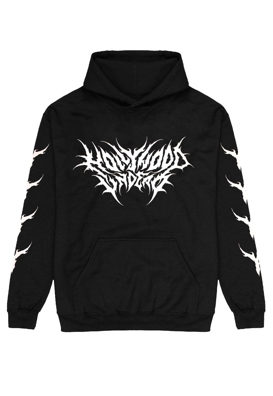 Hollywood Undead - Metal Logo - Hoodie