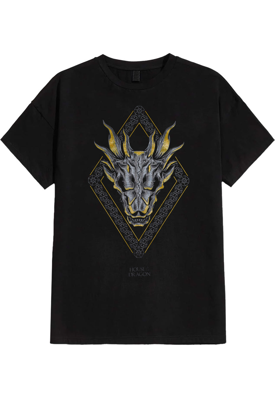 House Of The Dragon - Diamond Skull - T-Shirt | Neutral-Image