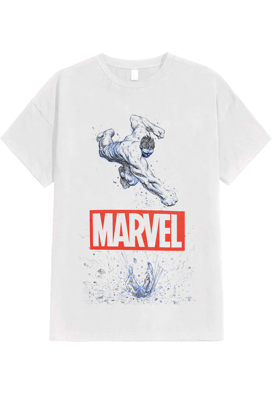 Hulk - Marvel Hulk White - T-Shirt | Neutral-Image