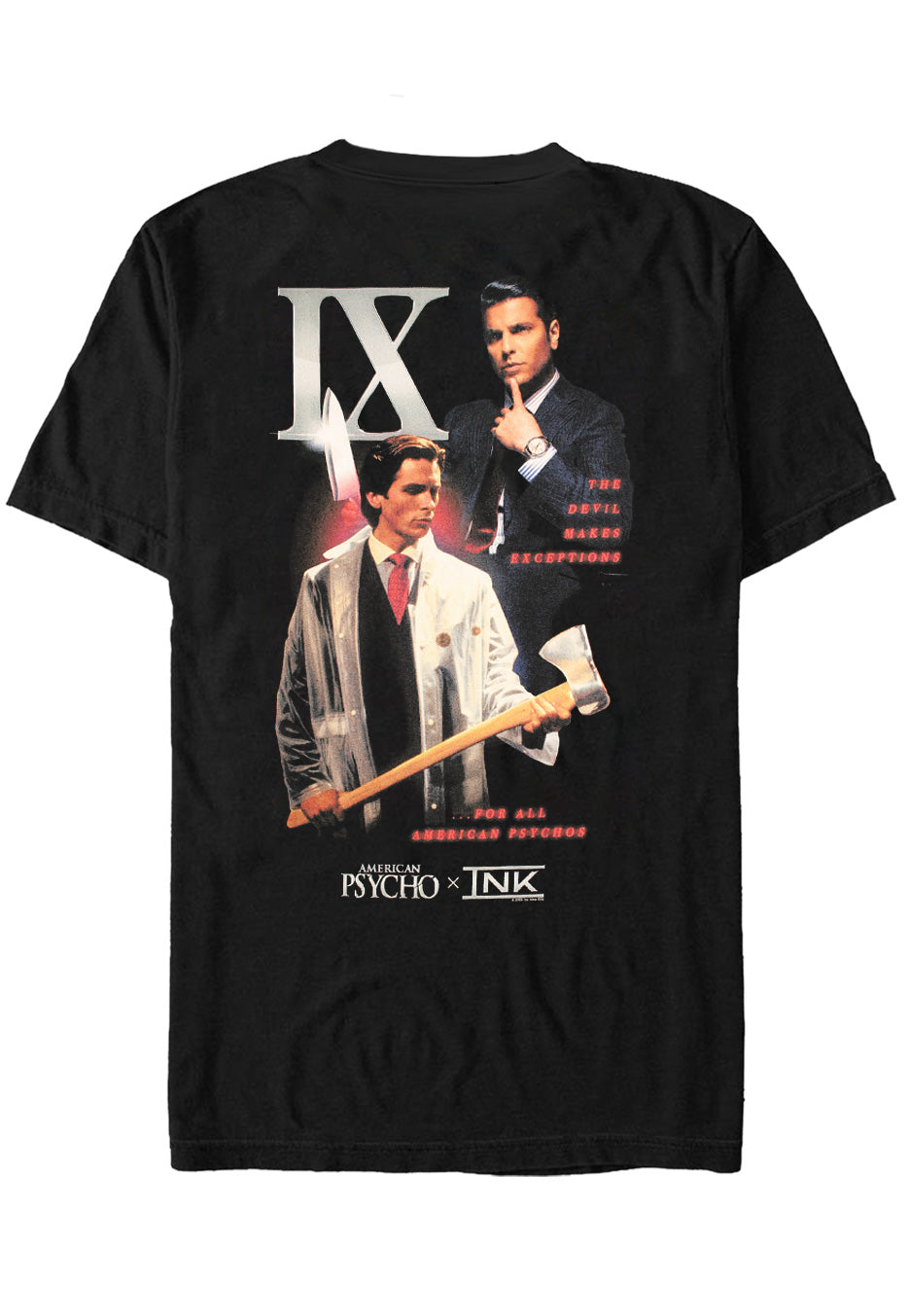 Ice Nine Kills x American Psycho - Collage Pocket - T-Shirt | Neutral-Image