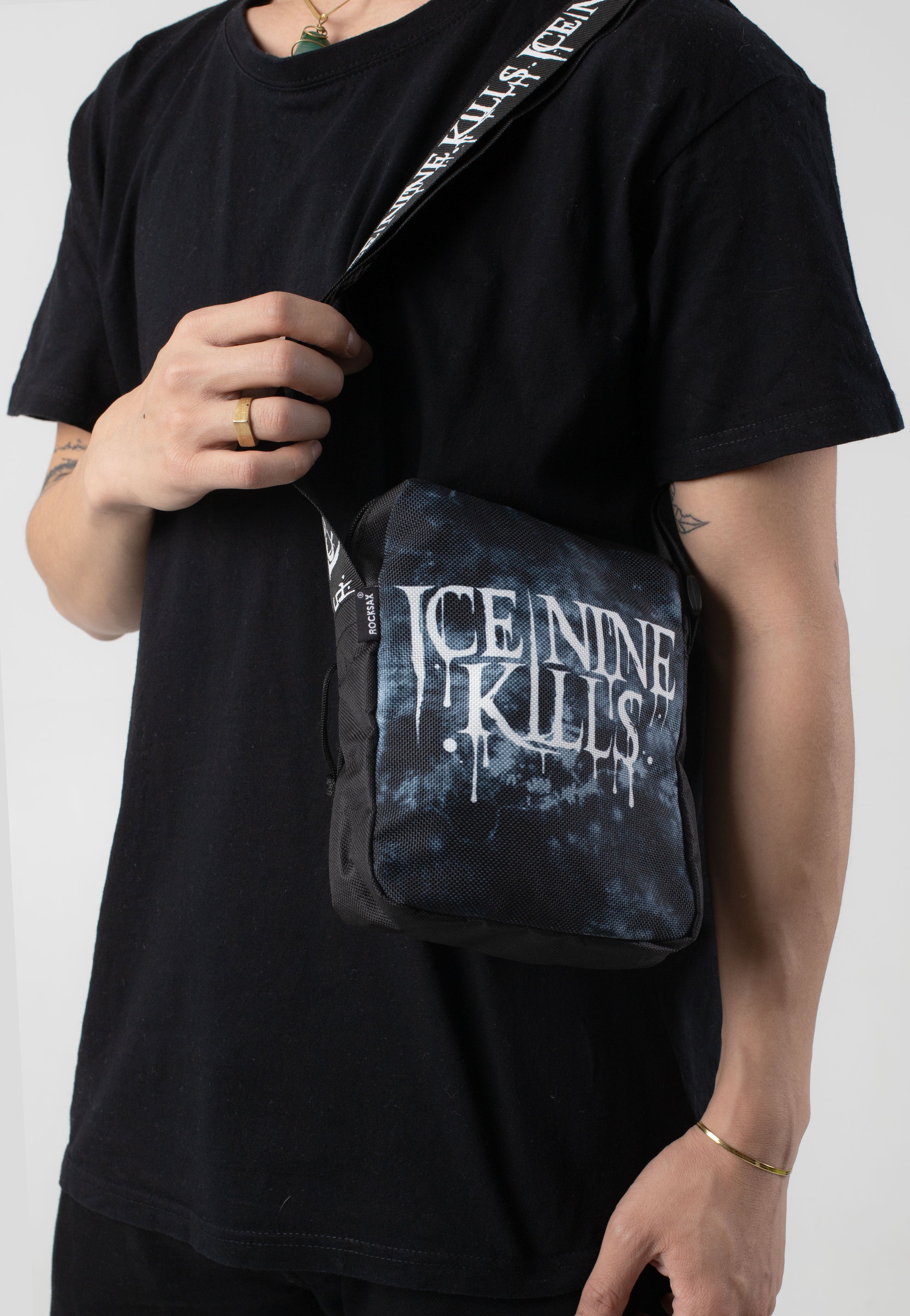 Ice Nine Kills - Drippy Logo - Messenger Bag | Neutral-Image