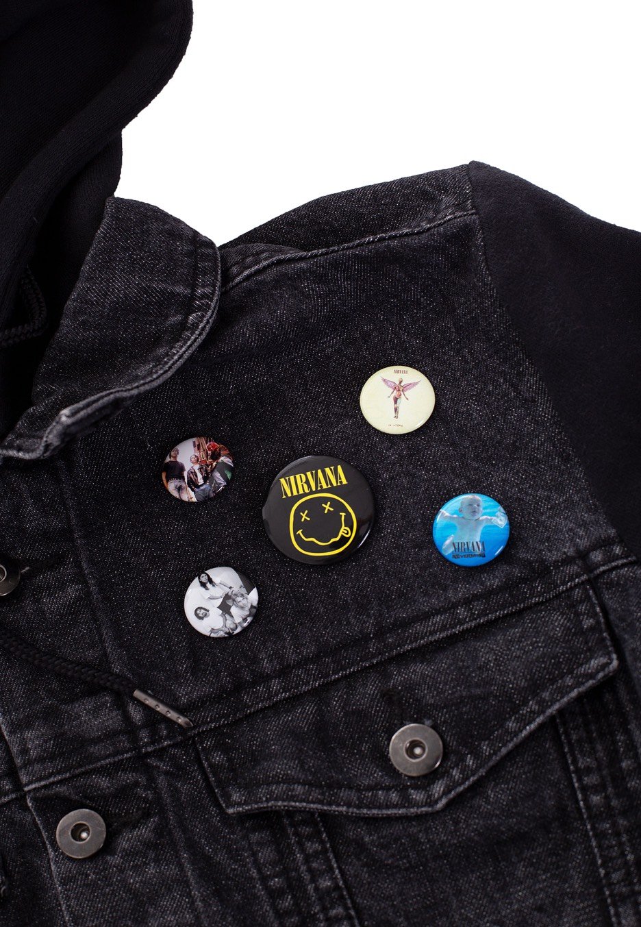 Nirvana - Iconic Pack Of 5 - Button Set
