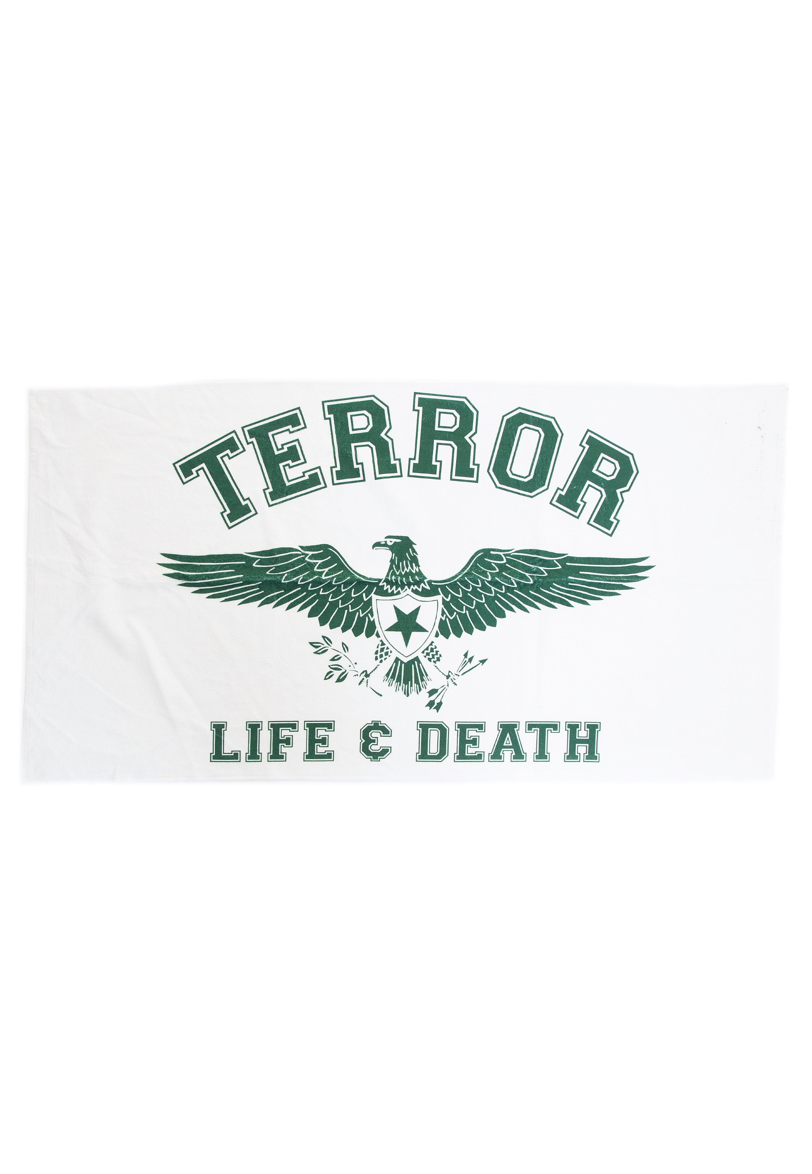 Terror - Life And Death White - Towel