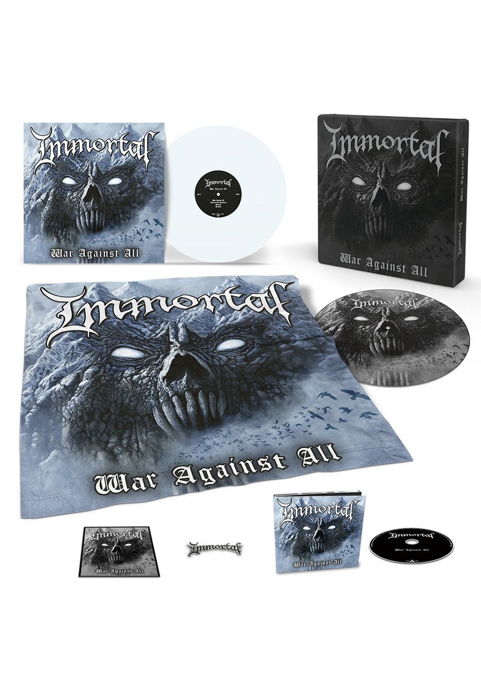 Immortal - War Against All Polar White - Colored Vinyl Boxset