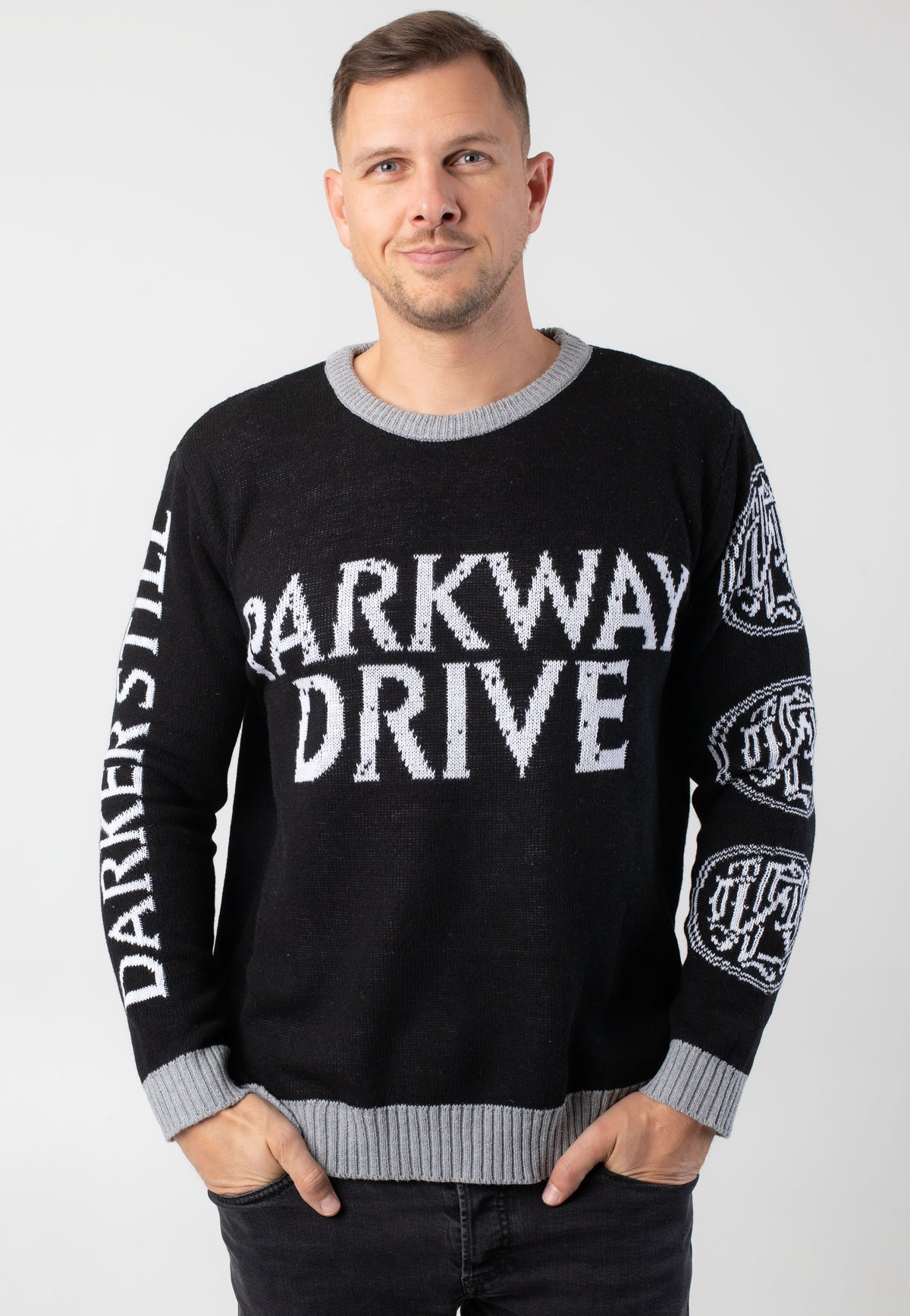 Parkway Drive Darker Still Winter Knit Jersey de punto