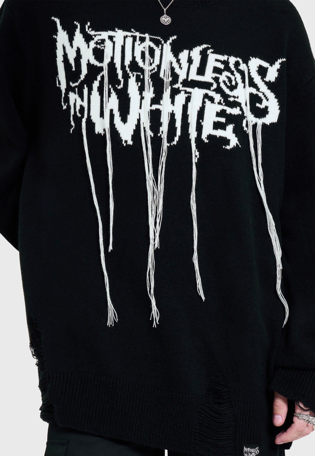 Killstar x Motionless in White In Another Life Knit Black Pull-over