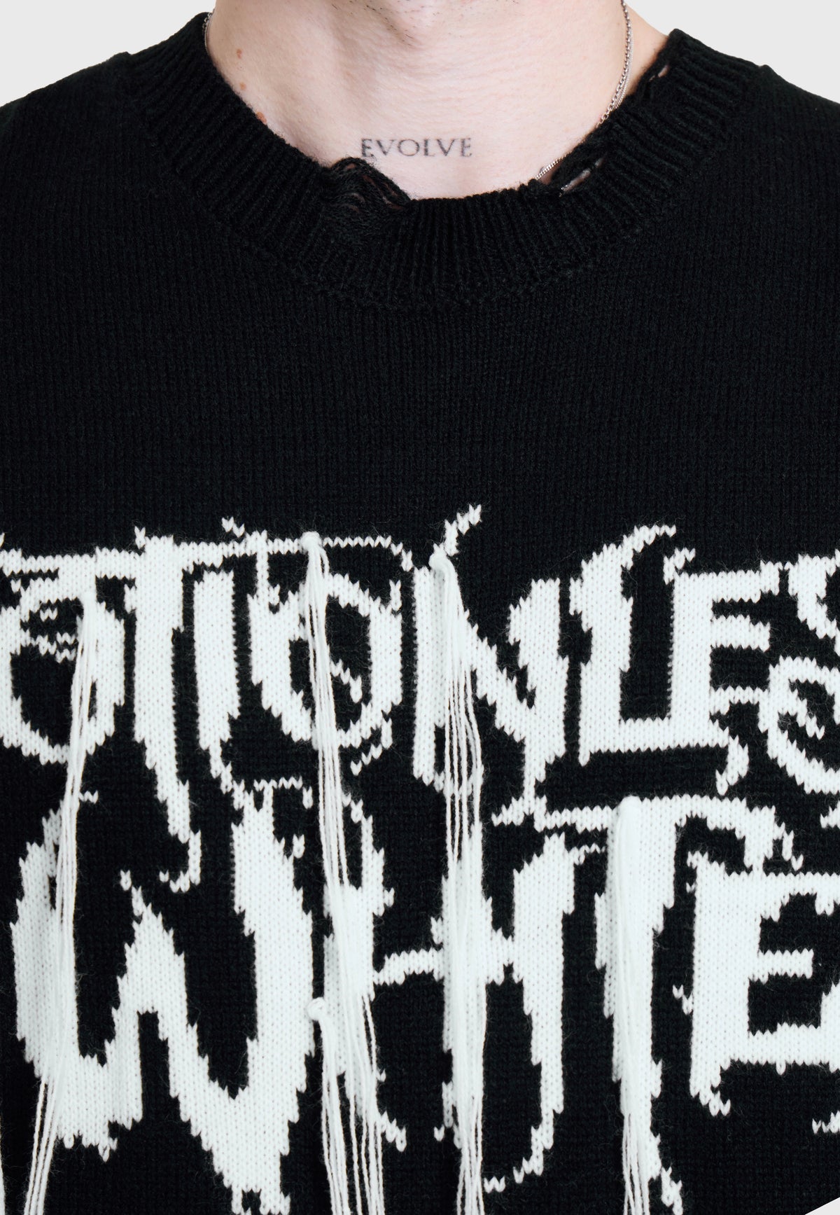 Killstar x Motionless in White In Another Life Knit Black Pull-over