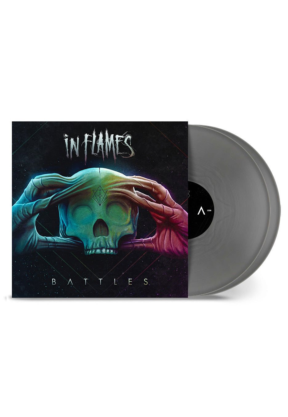 In Flames Battles Ltd. Silver Colored 2 Vinyl