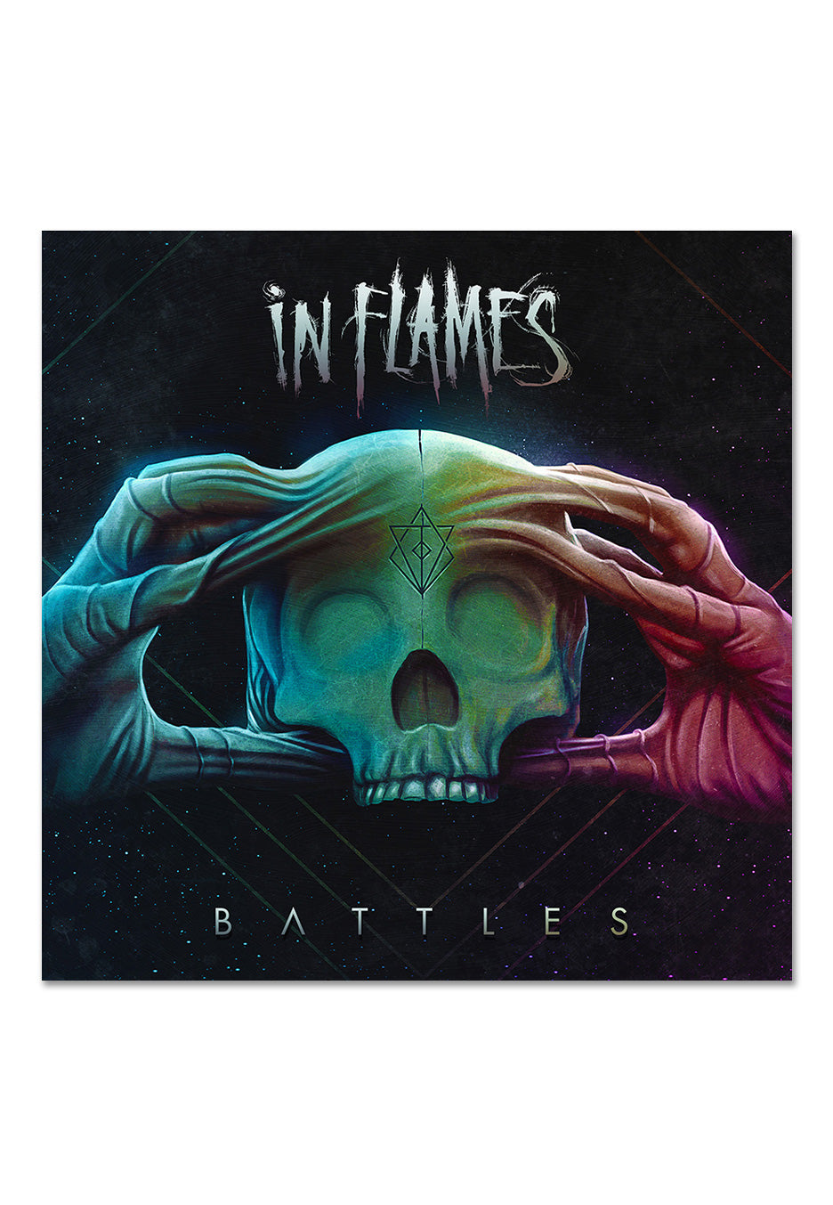 In Flames Battles Ltd. Silver Colored 2 Vinyl