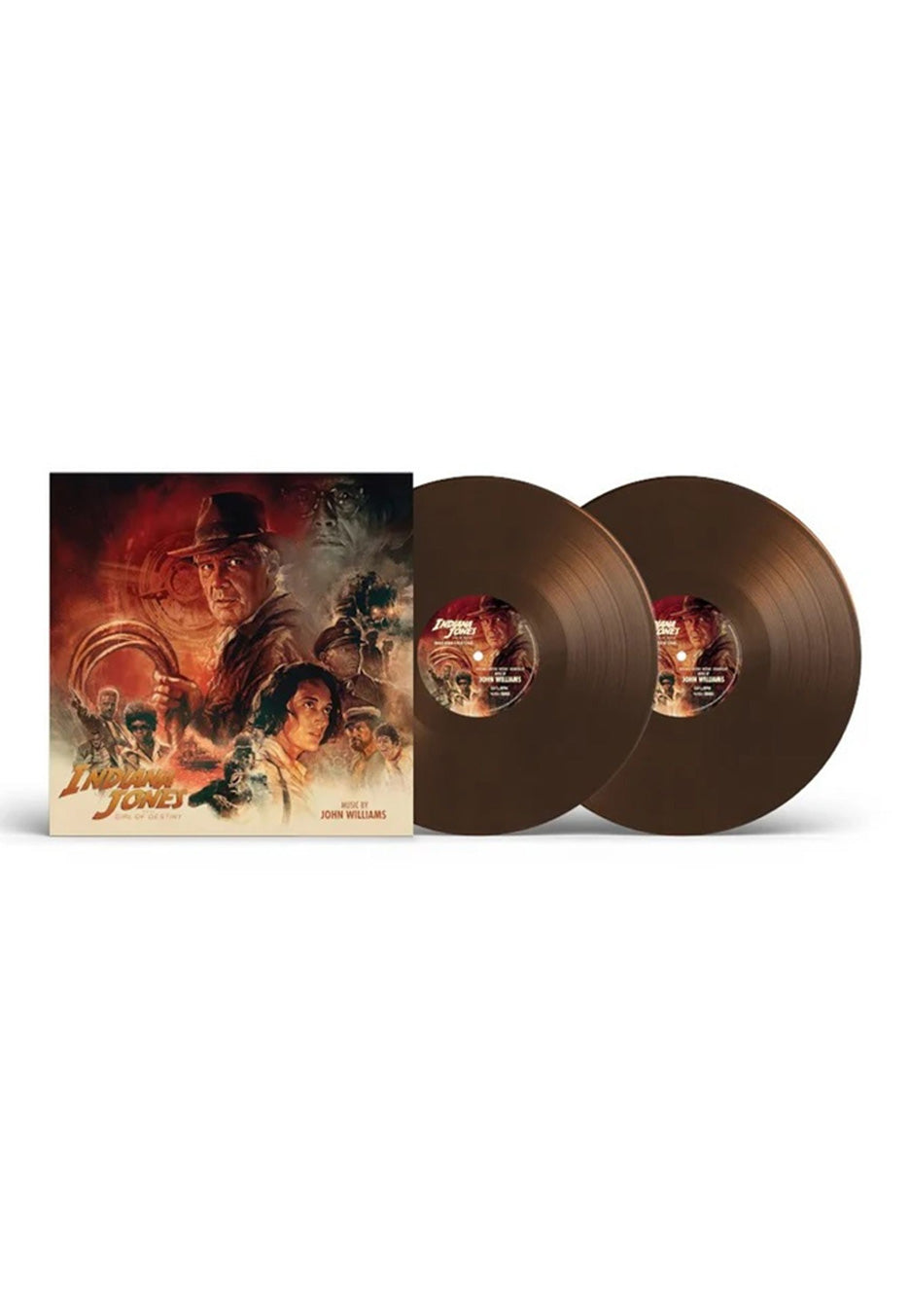 Indiana Jones - Indiana Jones And The Dial Of Destiny (John Williams) Ltd. Brown - Colored 2 Vinyl | Neutral-Image