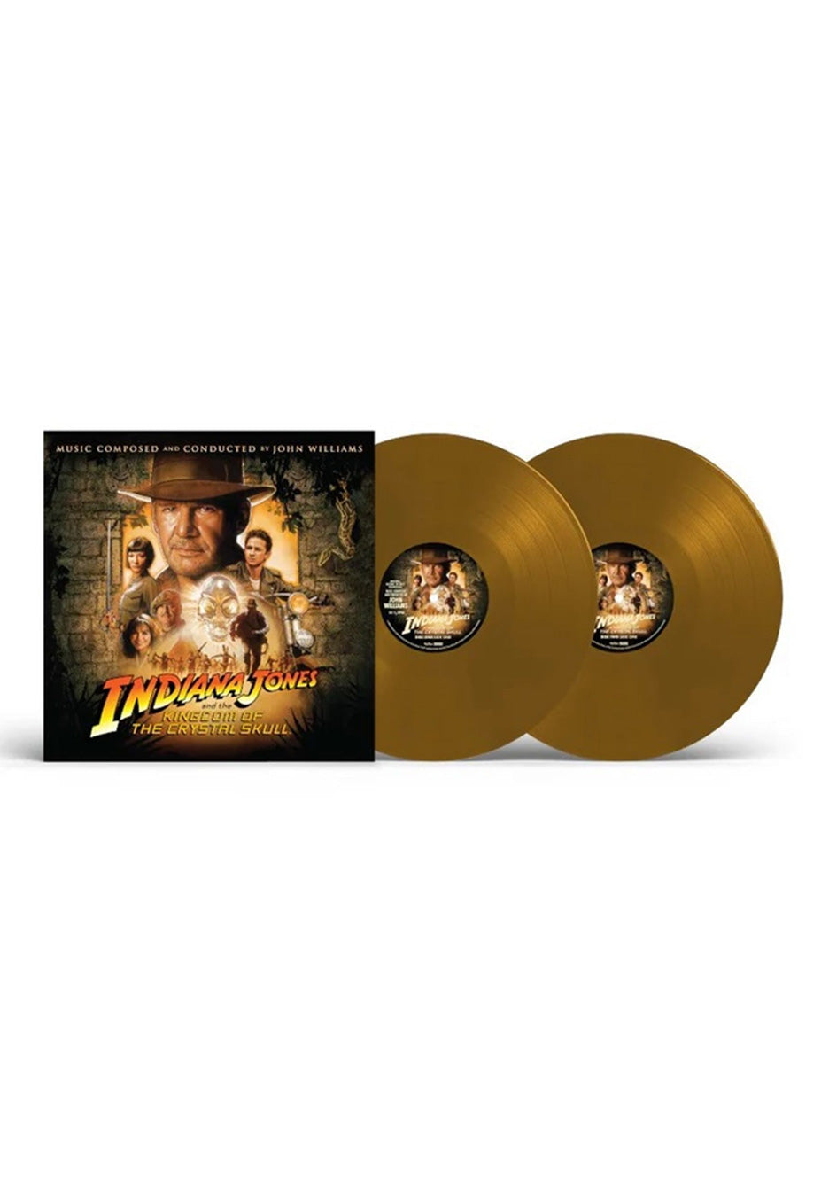 Indiana Jones - Indiana Jones And The Kingdom Of The Crystal Skull (J. Williams) Ltd. Bronze - Colored 2 Vinyl | Neutral-Image